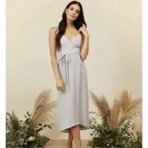 Park & Fifth Abbott Dress, Dove Grey, Size Small